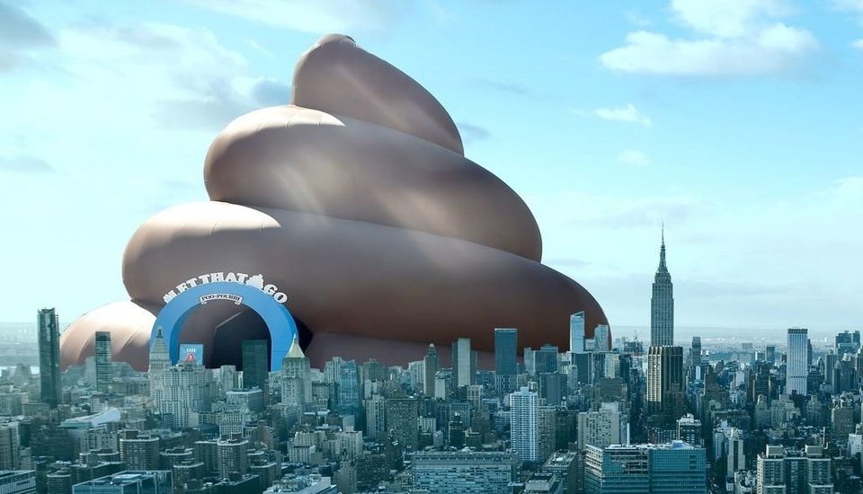 A  30ft Inflatable Poo Is Making Its Way Across The Country