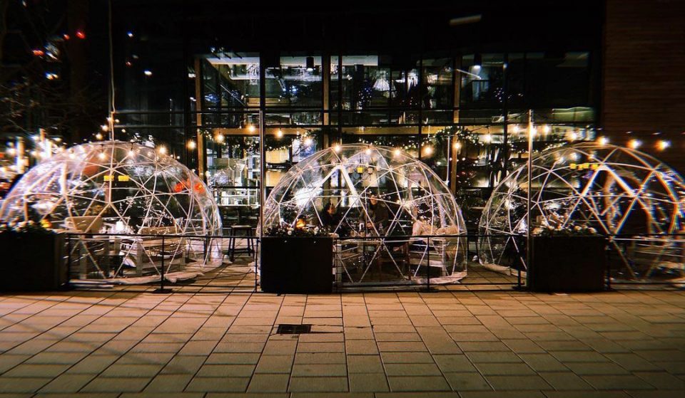 This Navy Yards Restaurant Has Set Up Dazzling Igloos Which Are Perfect For Outdoor Dining