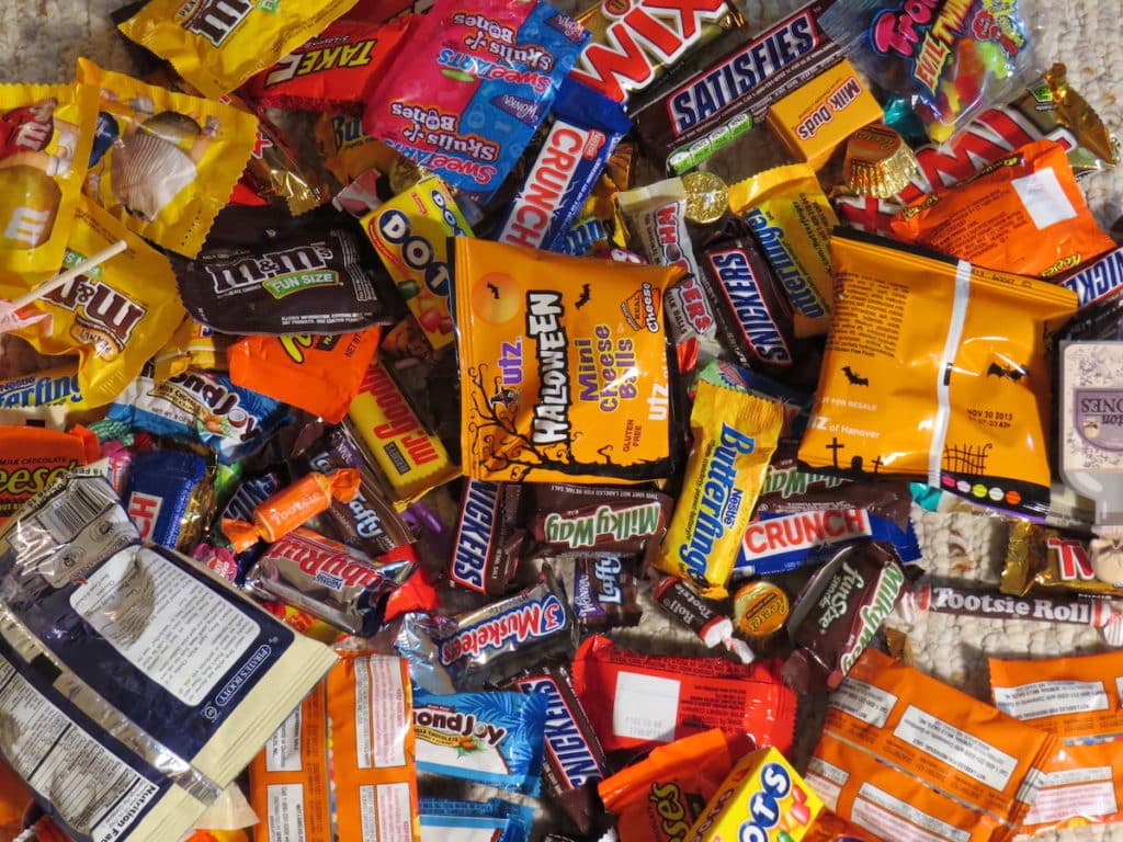 Halloween candy