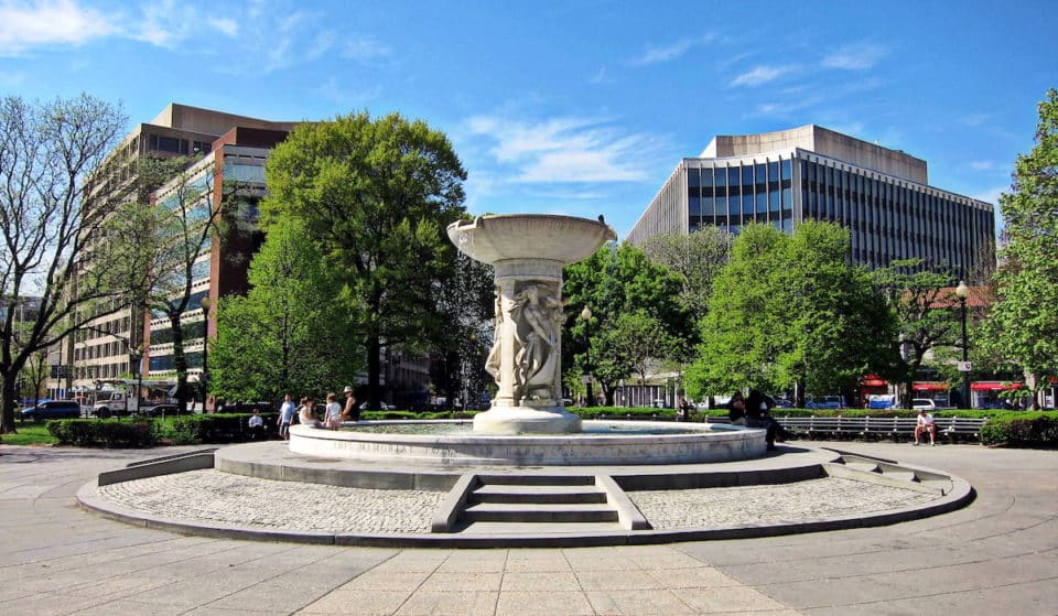 The Dupont Circle Fountain Is Up And Running Again—At Least For The Time Being