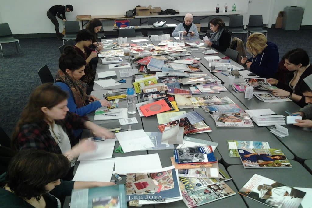 Zine creating workshop