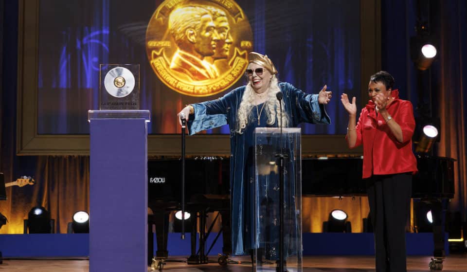 Joni Mitchell Bestowed With 2023 Gershwin Prize By The Library Of Congress