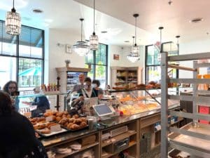 Inside Boulangerie Christophe in DC