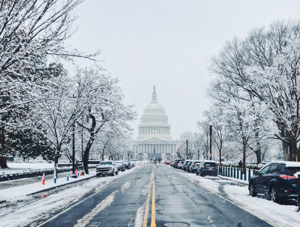 Winter January D.C.