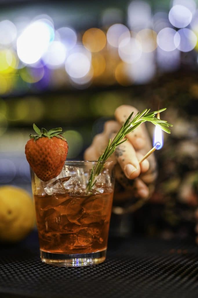 Botanical Bar Strawberry Negroni