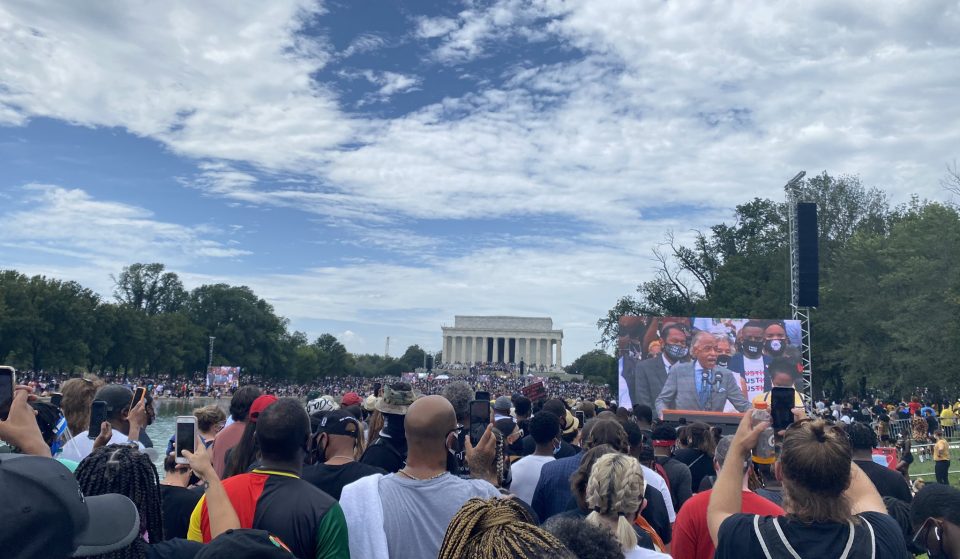 Over 40,000 People Gathered Today At The National Mall In Historic March