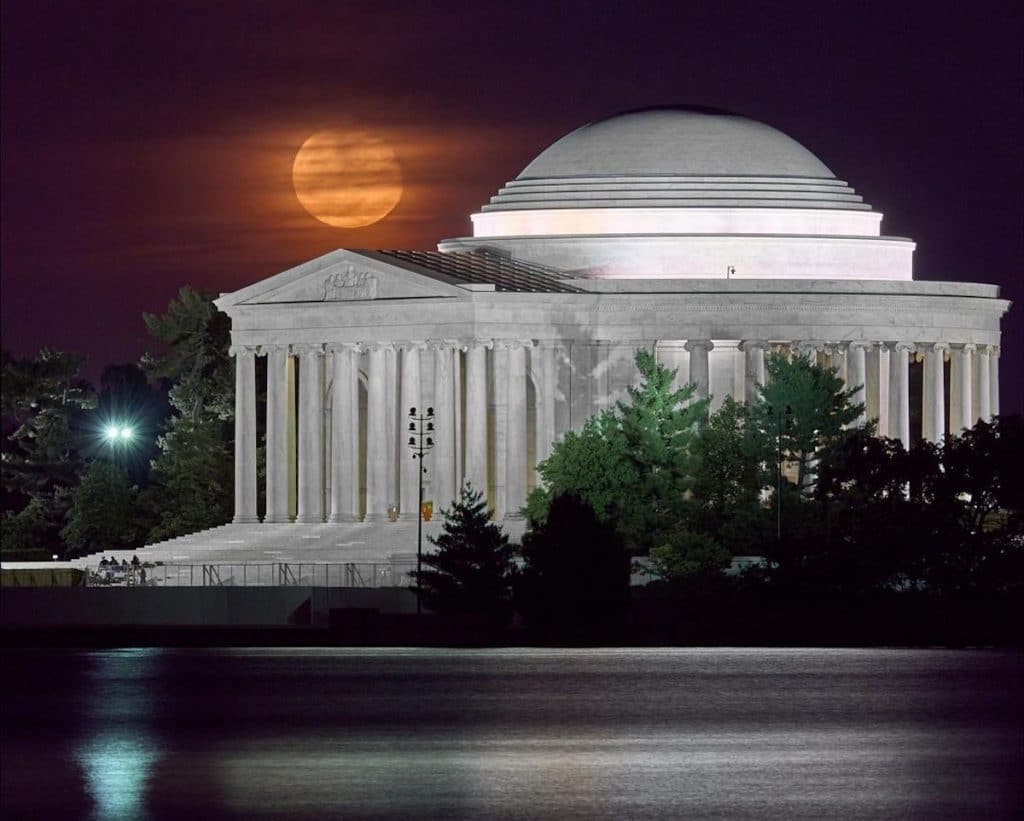 Strawberry Supermoon