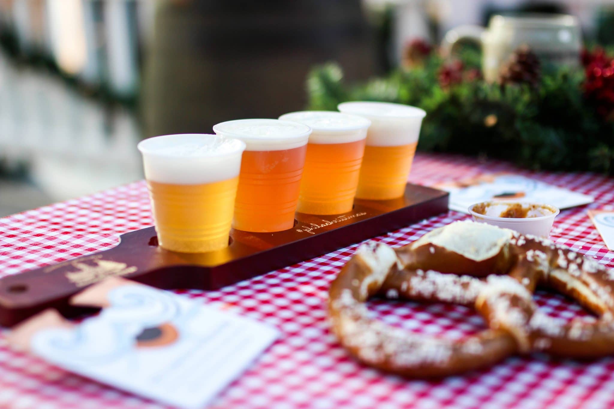 Spirits or Wine Tasting at the German Christmas Village