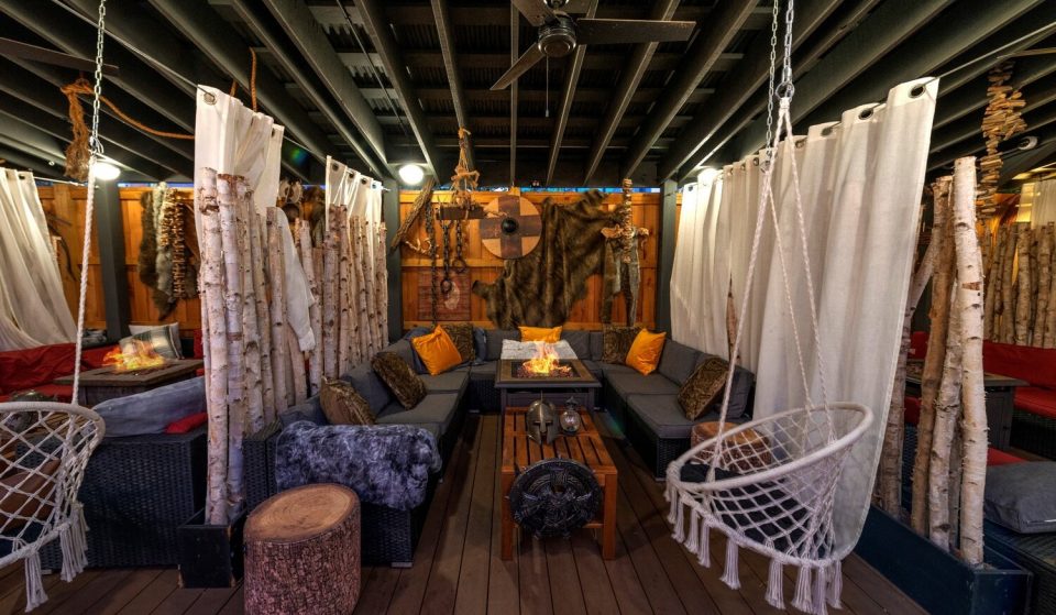 This DC Bar Has Transformed Its Patio Into A Totally Awesome Viking Village For The Winter