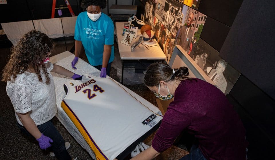 Kobe Bryant’s Jersey Is Now On Display At The National Museum of African American History and Culture