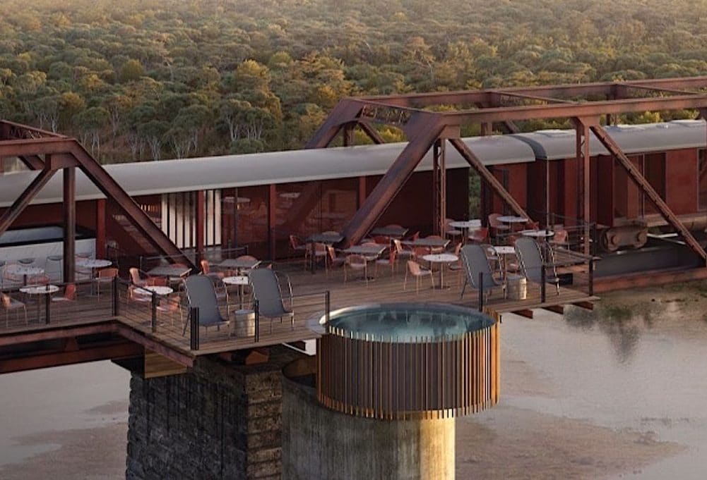 A Historic Train Has Been Turned Into A Luxury Hotel Suspended Above The Kruger National Park