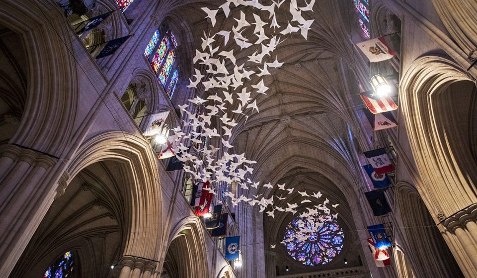 A Magical New Art Piece Has Been Installed Inside The National Cathedral