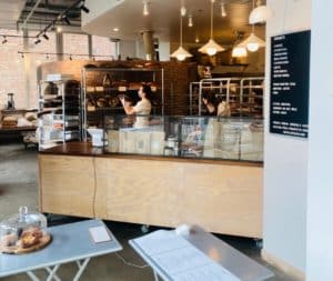 Interiors at Seylou Bakery in Washington DC