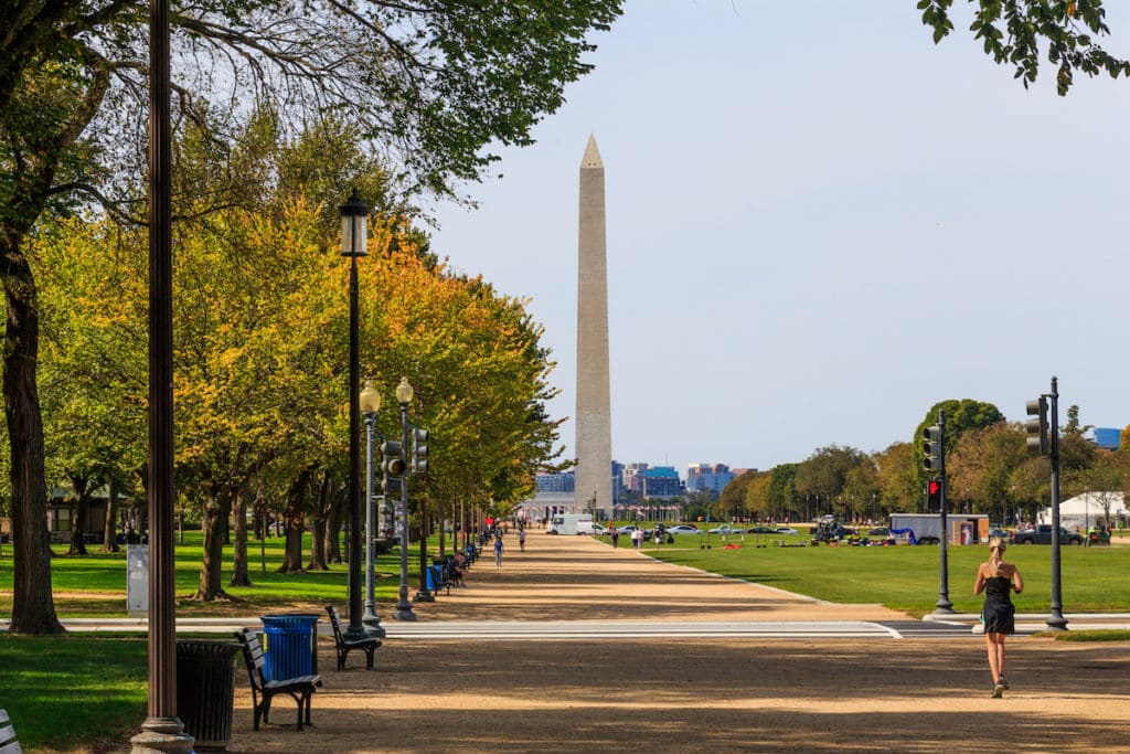 Running National Mall