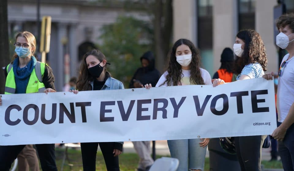 The Most Powerful Photos From Yesterday’s ‘Count The Vote’ March In DC