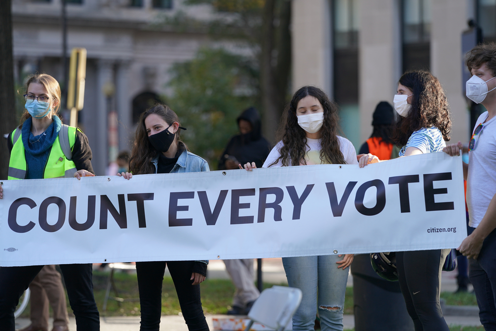 The Most Powerful Photos From Yesterday’s ‘Count The Vote’ March In DC