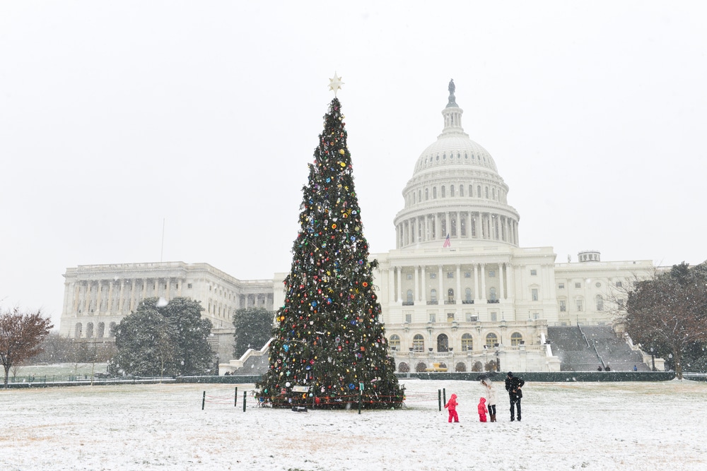 Powerful Winter Storm Could Hit DC With Heavy Snow Tomorrow