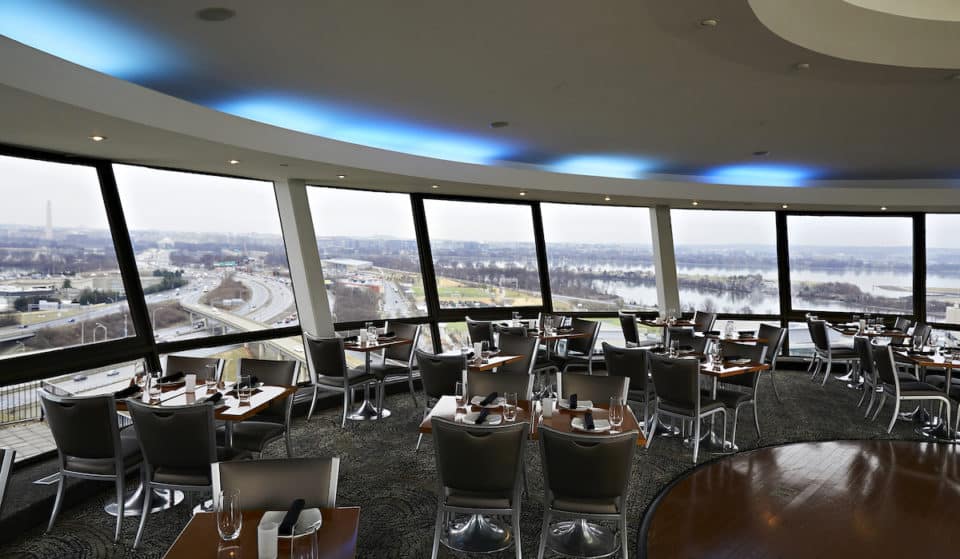 The DMV’s Rotating Rooftop Restaurant Skydome Has Reopened