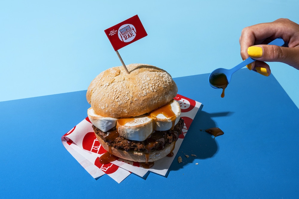 Tony's chocolonely Brown burger