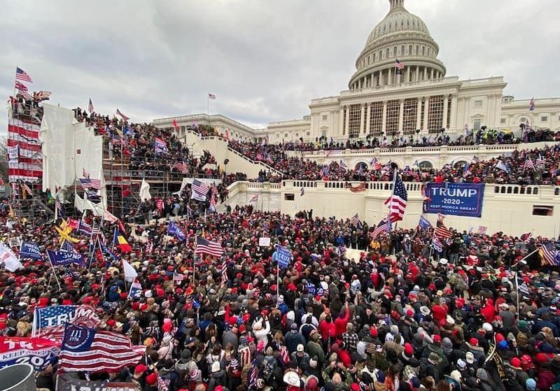 Capitol Hill Put On Lockdown As Demonstrators Break Into U.S. Capitol