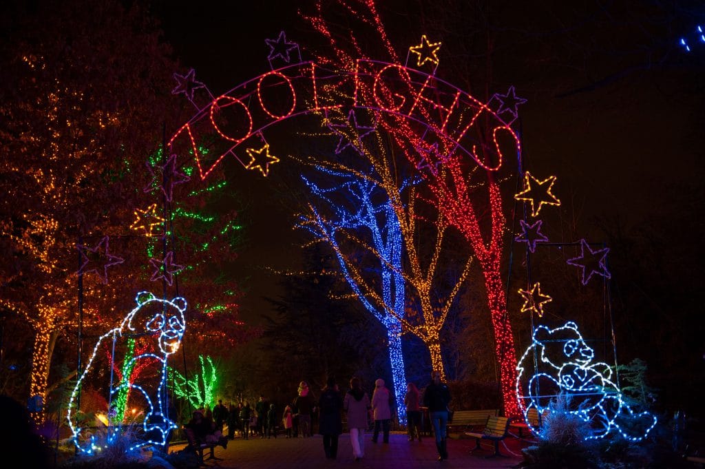 The National Zoo’s Holiday Light Show Is Going On The Road This Year