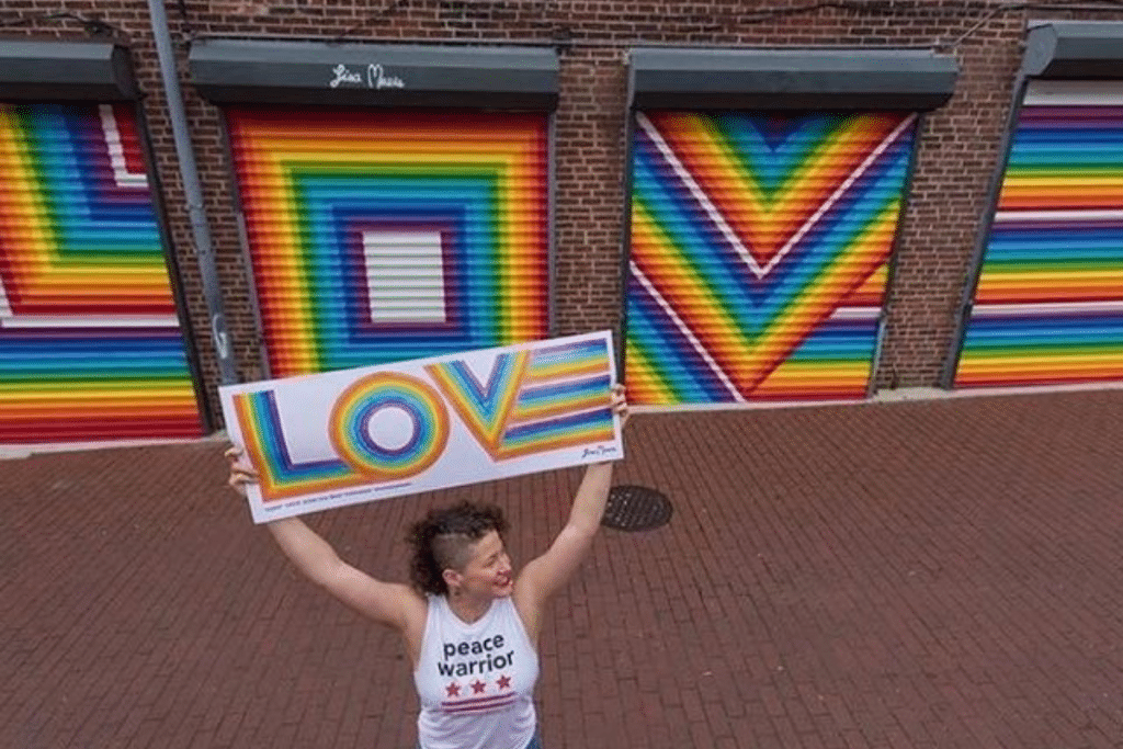 This Colorful Mural Celebrates Love In The Heart Of DC