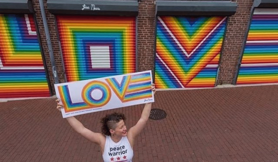 This Colorful Mural Celebrates Love In The Heart Of DC