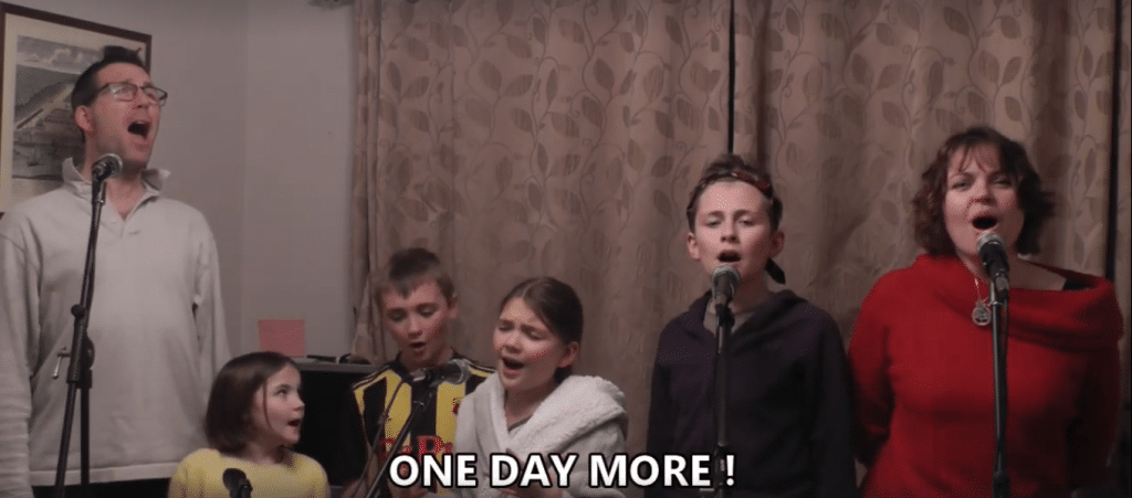 This Family’s Lockdown Adaptation of Les Mis Sums Up Our Quarantine In A Song