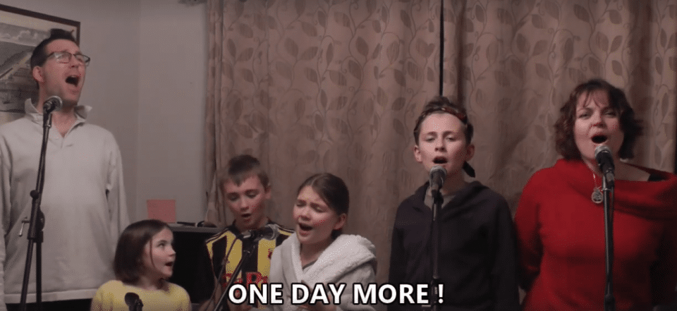 This Family’s Lockdown Adaptation of Les Mis Sums Up Our Quarantine In A Song